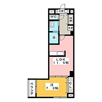 グレイス関根  ｜ 群馬県前橋市関根町２丁目（賃貸マンション1LDK・4階・46.50㎡） その2