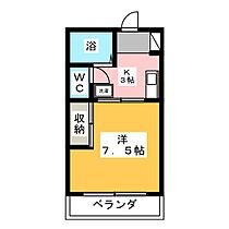 アルモニーしのだI  ｜ 群馬県前橋市下細井町（賃貸マンション1K・1階・25.60㎡） その2