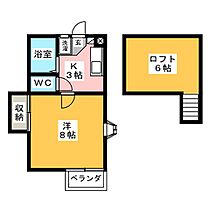 フェアリーベル  ｜ 群馬県前橋市端気町（賃貸アパート1K・2階・24.50㎡） その2