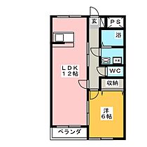 Ｋ　ＲＯＯＭ’Ｓ  ｜ 群馬県前橋市西片貝町２丁目（賃貸マンション1LDK・3階・46.17㎡） その2