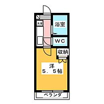 エスポワール上並榎  ｜ 群馬県高崎市上並榎町（賃貸アパート1K・2階・17.00㎡） その2