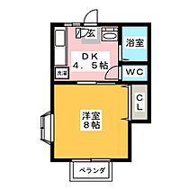 ミユキハイツI  ｜ 群馬県高崎市綿貫町（賃貸アパート1DK・1階・26.73㎡） その2