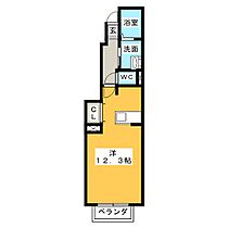 ジェルメII  ｜ 群馬県高崎市日高町（賃貸アパート1K・1階・32.90㎡） その2