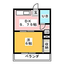 鶴見町パークハイツ  ｜ 群馬県高崎市鶴見町（賃貸マンション1DK・2階・24.30㎡） その2