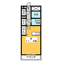 ＫＤレジデンスII  ｜ 群馬県高崎市江木町（賃貸マンション1R・7階・31.60㎡） その2