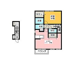 プリムヴェール  ｜ 群馬県高崎市下小鳥町（賃貸アパート1LDK・2階・46.28㎡） その2