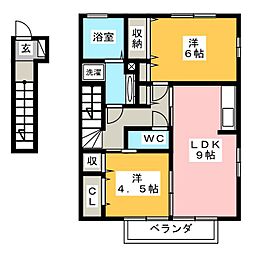 🉐敷金礼金0円！🉐ムーンライトＡ
