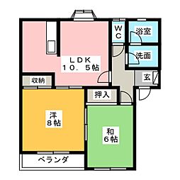 🉐敷金礼金0円！🉐フラワーハイツ