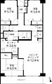 岸根公園ハイツ2階18.5万円