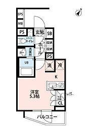 川崎市多摩区登戸マンション ワンルームの間取図画像