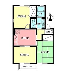 間取図画像 3DK