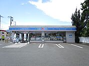 コンビニ「ローソンまで550m」