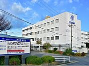 病院「西湘病院まで1513m」