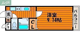 エクセル難波I  ｜ 岡山県岡山市北区津島西坂2丁目（賃貸マンション1K・1階・21.00㎡） その2