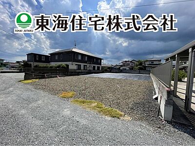 外観：矢吹町八幡町の閑静な住宅街！約128坪の建築条件無し売地！