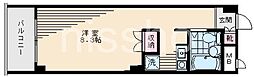 メゾンプルニエ 1Kの間取図画像