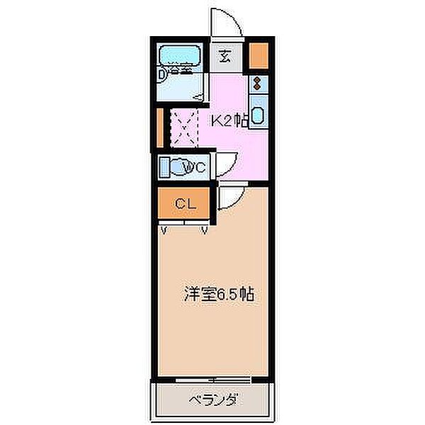 ユーミー池畑マンション 2A｜三重県四日市市新正1丁目(賃貸マンション1K・2階・22.80㎡)の写真 その2