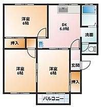 フォーブル生桑 101 ｜ 三重県四日市市生桑町（賃貸アパート3DK・1階・49.00㎡） その2