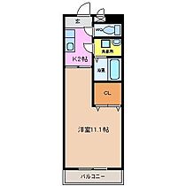 monfoyer 302 ｜ 三重県四日市市鵜の森1丁目1-11（賃貸マンション1K・3階・35.00㎡） その2