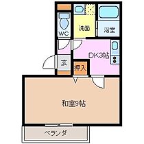 カーサ・エトワール 2A ｜ 三重県四日市市中川原3丁目（賃貸マンション1K・2階・26.60㎡） その2