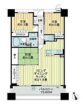 サーパス諏訪町 1304 ｜ 三重県四日市市諏訪町9-7（賃貸マンション3LDK・13階・84.28㎡） その2