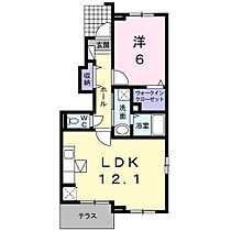 オーパス　ワンＢ 101 ｜ 三重県四日市市蒔田2丁目5番23号（賃貸アパート1LDK・1階・45.02㎡） その2