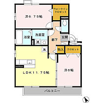 リビングタウン阿倉川　Ｂ 302 ｜ 三重県四日市市大字東阿倉川224（賃貸アパート2LDK・2階・60.88㎡） その2