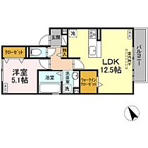 D-chambre北浜町　B 202 ｜ 三重県四日市市北浜町（賃貸アパート1LDK・2階・45.84㎡） その2