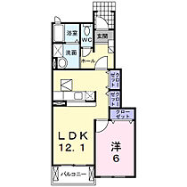 メゾン・フィロスII 102 ｜ 三重県四日市市川北2丁目14番21号（賃貸アパート1LDK・1階・45.72㎡） その2