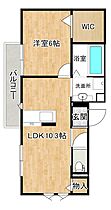 Freude  ｜ 滋賀県守山市岡町（賃貸アパート1LDK・1階・41.72㎡） その2