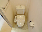 温水洗浄便座のトイレです。