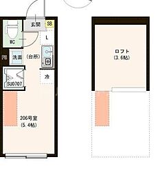 間取図画像 ワンルーム