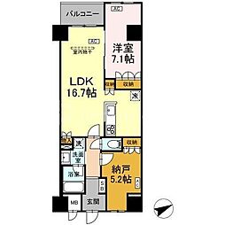 間取図画像 1SLDK