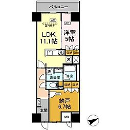 間取図画像 1SLDK