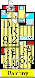間取図画像 2DK