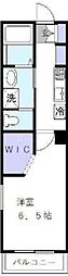 Legare北小岩 3階1Kの間取り