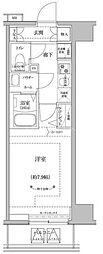 RELUXIA立石 1Kの間取図画像