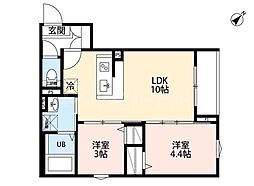 robot home 瑞江 2LDKの間取図画像