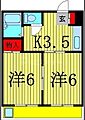 ハイネス成輪2階8.3万円