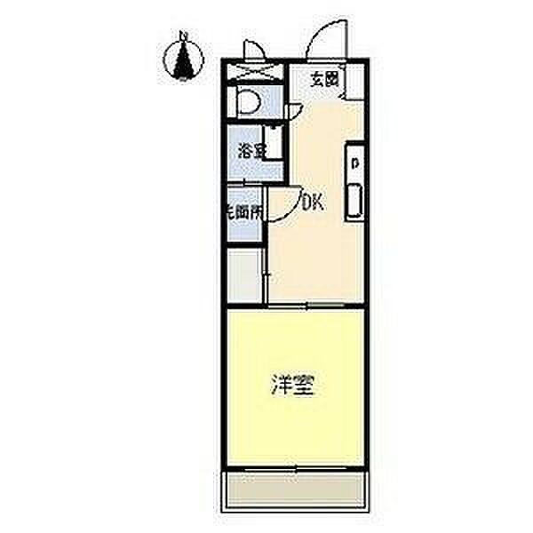 第二沢瀉ハイツ 306｜愛知県名古屋市名東区本郷３丁目(賃貸マンション1DK・3階・31.85㎡)の写真 その2