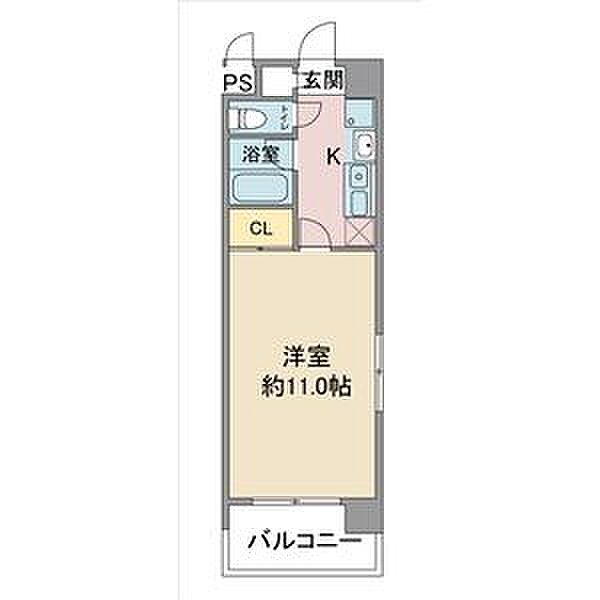 レージュAsano 501｜愛知県名古屋市守山区新守山(賃貸マンション1K・5階・31.26㎡)の写真 その2