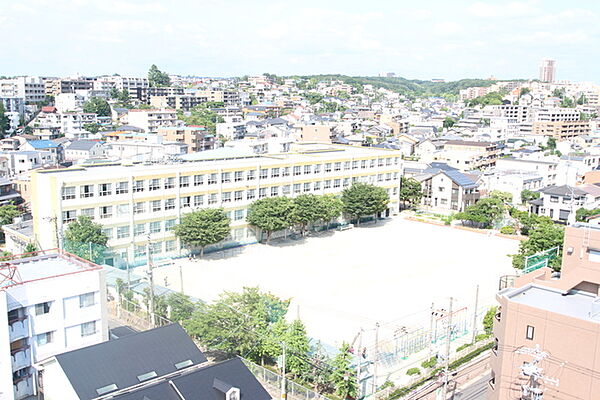 周辺：名古屋市立東山小学校