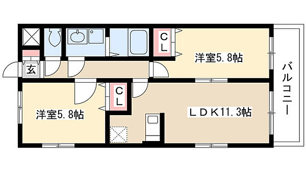 プリミエール天子田 103｜愛知県名古屋市守山区天子田１丁目(賃貸マンション2LDK・1階・52.64㎡)の写真 その2