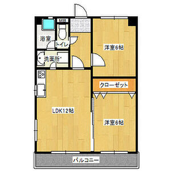 メゾン山の神 303｜愛知県名古屋市名東区名東本通５丁目(賃貸マンション2LDK・3階・52.92㎡)の写真 その2