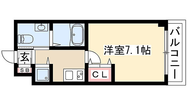 カレント今池 902｜愛知県名古屋市千種区仲田２丁目(賃貸マンション1K・9階・24.32㎡)の写真 その2