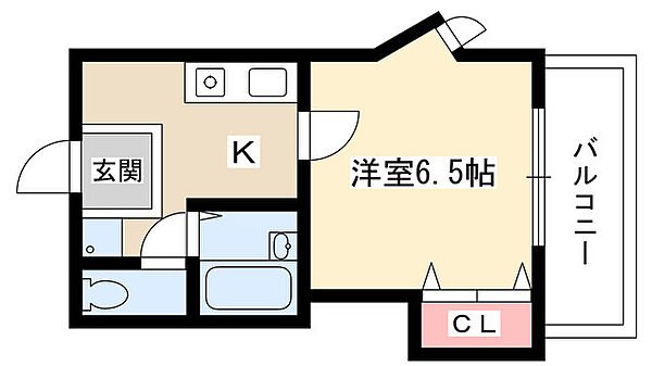 ルミエールHONGO 301｜愛知県名古屋市名東区本郷３丁目(賃貸マンション1K・3階・24.08㎡)の写真 その2