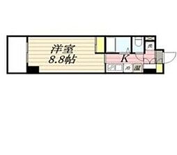 HF久屋大通レジデンス 1Kの間取図画像