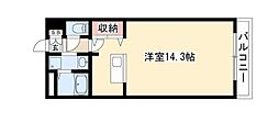 RIMP竹ノ山 ワンルームの間取図画像