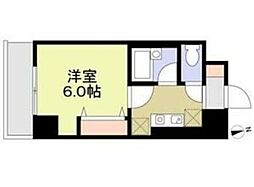 フィール大須 1Kの間取図画像
