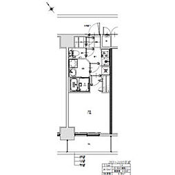 S-RESIDENCE千種駅前ascent 1Kの間取図画像